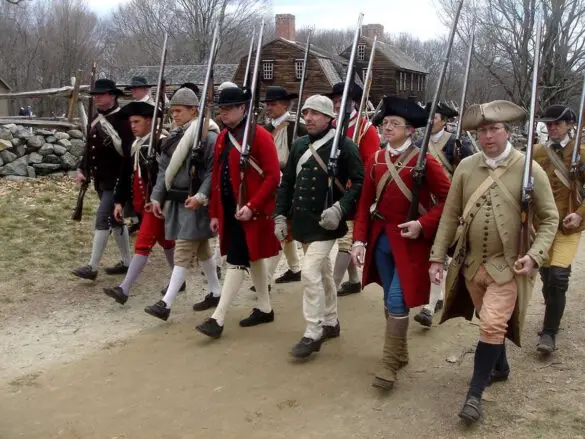 Massachusetts Bay Militia Regiments Forerunners Of The Army National