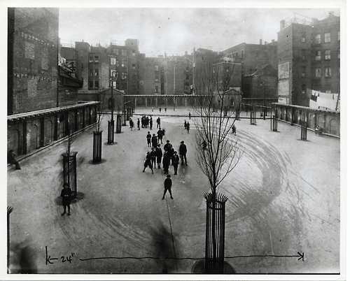 Stillman Street Park, North End, Boston, undated. Courtesy of Boston City Archives.