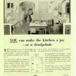 GE Ad from the 1930s: Don't let your kitchen be a Drudgehole.
