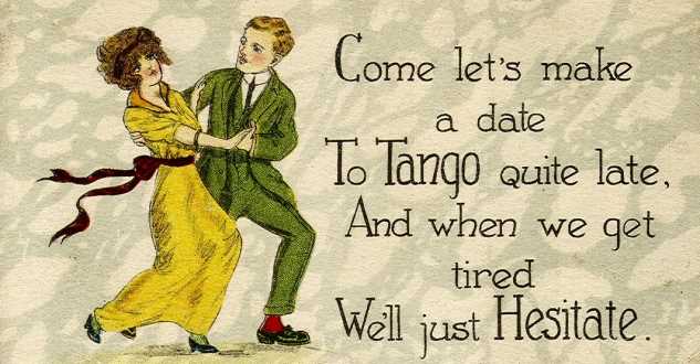 1913, the Year of the Great Tango Controversy - New England Historical  Society