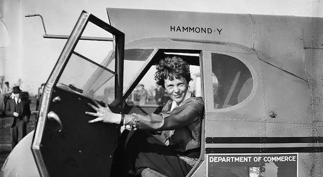 Amelia Earhart, Library of Congress photo