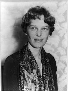 Amelia Earhart, Library of Congress photo