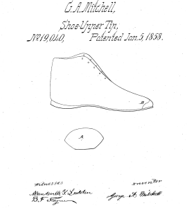 Coppertoe shoes patent
