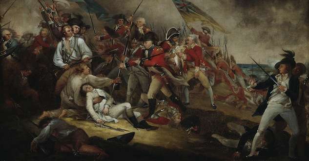 The Death of General Warren at the Battle of Bunker Hill by John Trumbull.