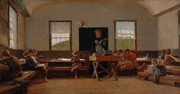 Country School by Winslow Homer