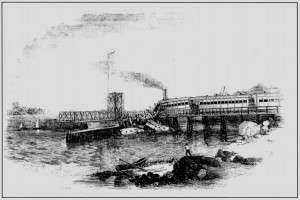 Sketch of the Norwalk Railroad accident