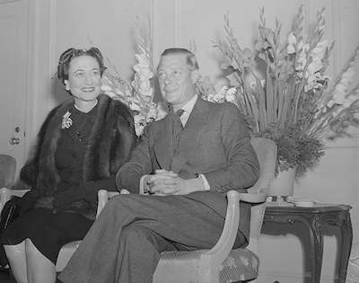 The Duke and Duchess of Windsor at the Ritz-Carlton. Photo courtesy Boston Public Library, Leslie Jones Collection.