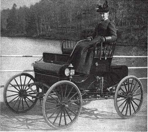 1901 Kidder Steam Wagon by the Kidder Motor Vehicle Co. in New Haven, Conn.