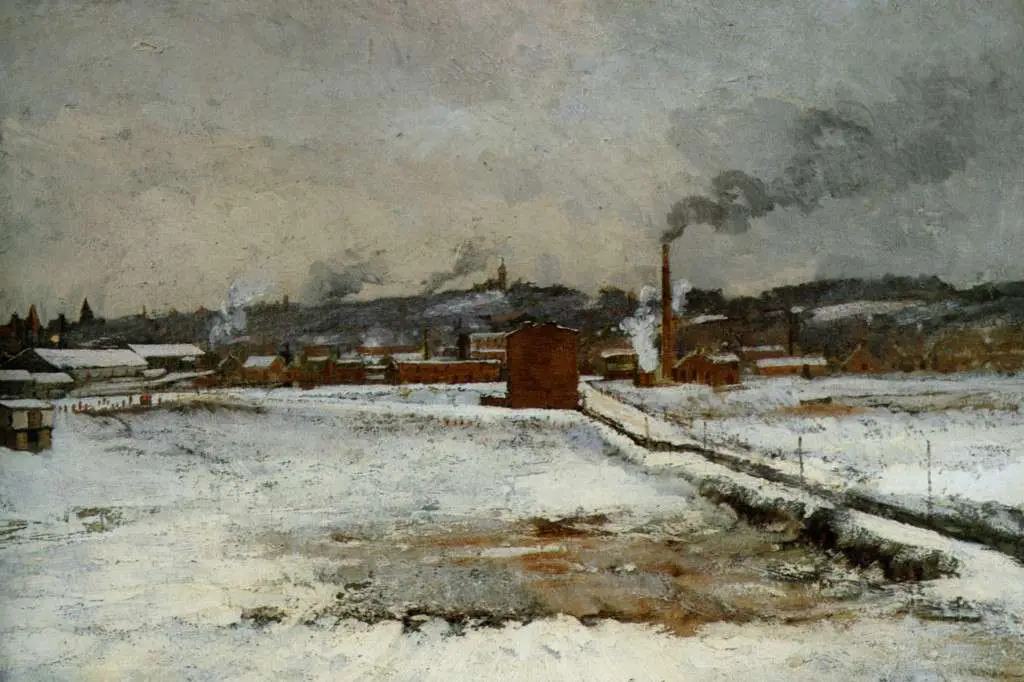 Winter Landscape, by John Henry Twachtman