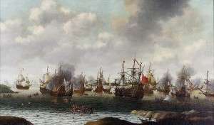 Maine Timbers kept the British Navy afloat in the second Anglo-Dutch war in 1666.