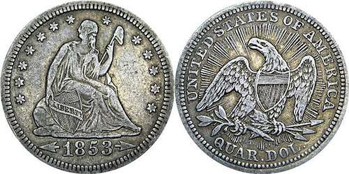 liberty pole Seated_Liberty_Quarter_with_Arrows_and_Rays