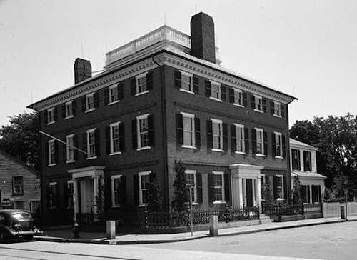 John Cabot House, completed 1781 in Beverly. Now owned by the Beverly Historical Society and open to the public.