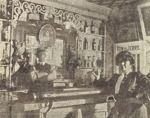 A saloon in the Devil's Half Acre