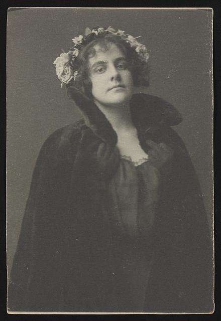 Ethel Reed by Frances Benjamin Johnston.