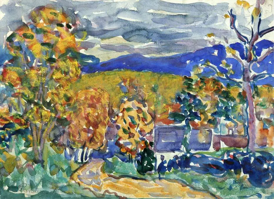 Autumn in New England, ca. 1913, Private collection. 
