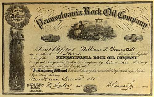 history of petroleum pennsylvania rock oil