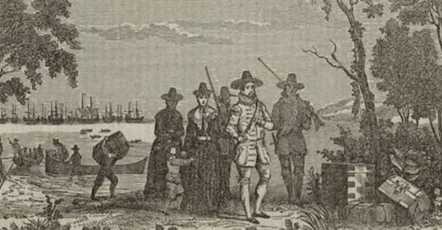 John Winthrop arrives in Salem with an almanac