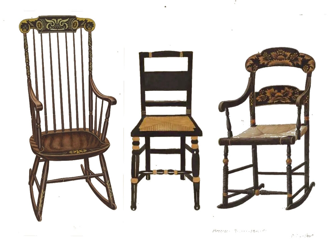 The Yankee Inventors Who Made the Hitchcock Chair