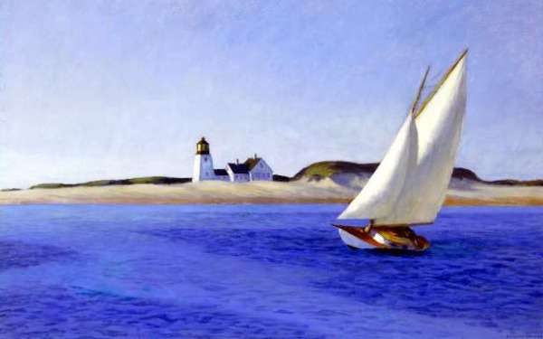 'The Long Leg' by Edward Hopper, courtesy Huntington Library, Art Collections and Botanical Gardens.