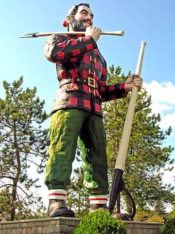 6 working class heroes Paul_Bunyon_statue_in_Bangor,_Maine