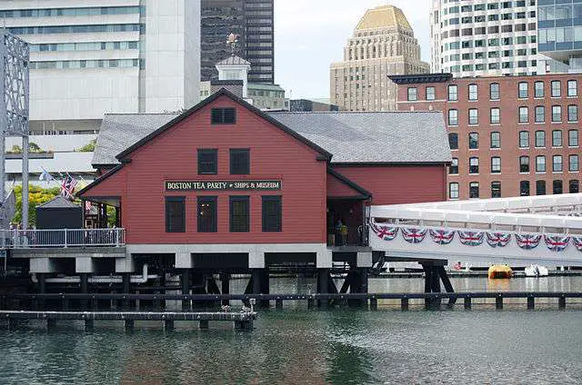 The Boston Tea Party Museum in Fort Point Channel