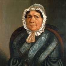 Hepsibeth Hemenway portrait at the Worcester Historical Society