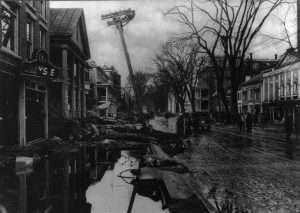 Montpelier, Vt., after the 1927 flood.