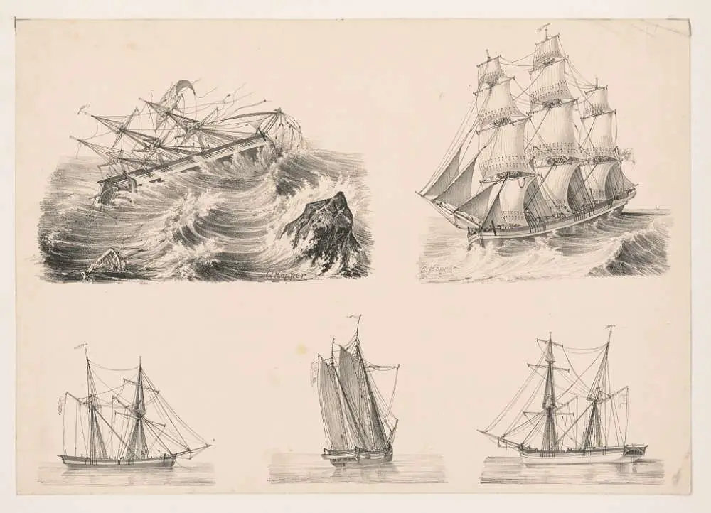 The Great Gale of 1879 - New England Historical Society