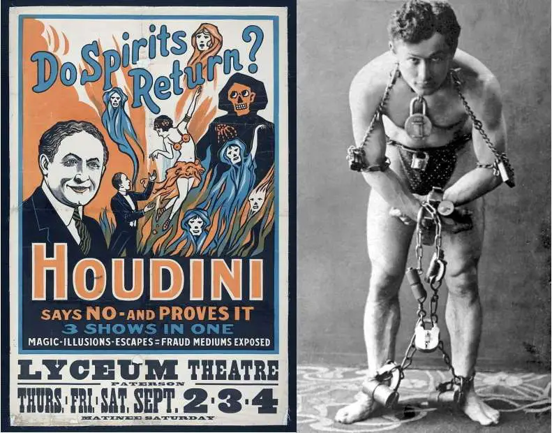 Harry Houdini Exposes Boston's Witch of Lime Street - New England