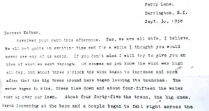 Terrified and Stranded in the Hurricane of 1938 - New England ...