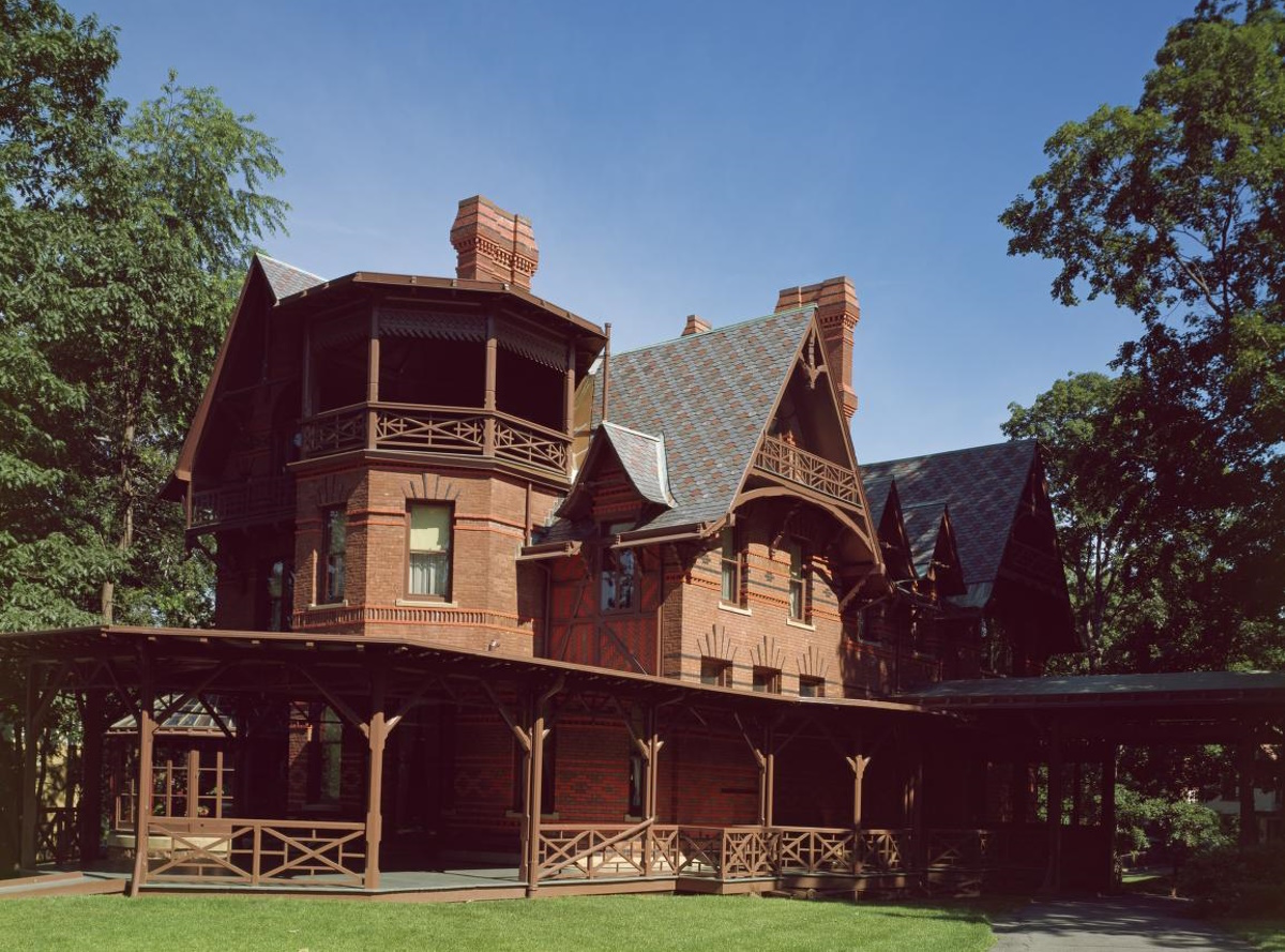 The Mark Twain House Part Steamboat, Part Medieval Fortress, Part